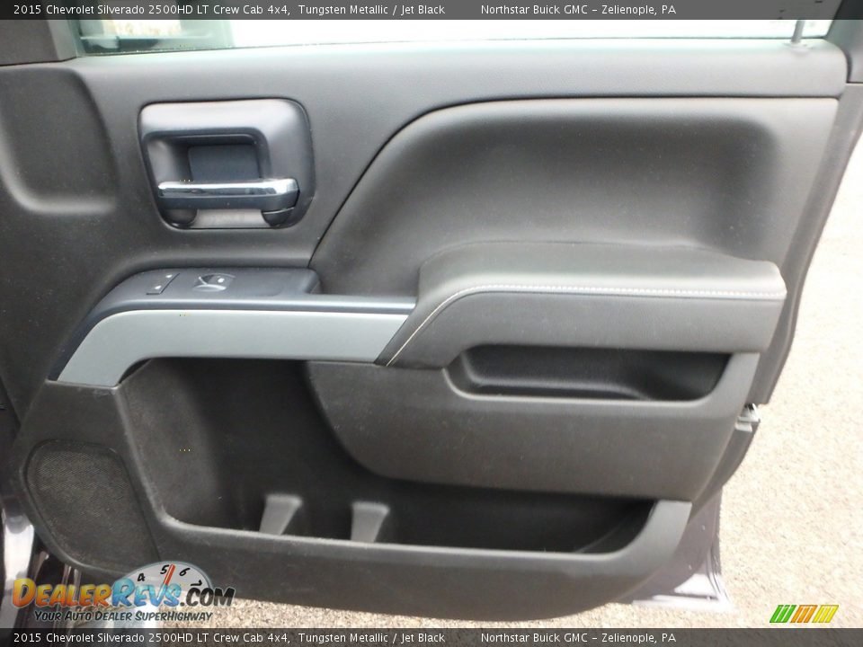 2015 Chevrolet Silverado 2500HD LT Crew Cab 4x4 Tungsten Metallic / Jet Black Photo #6