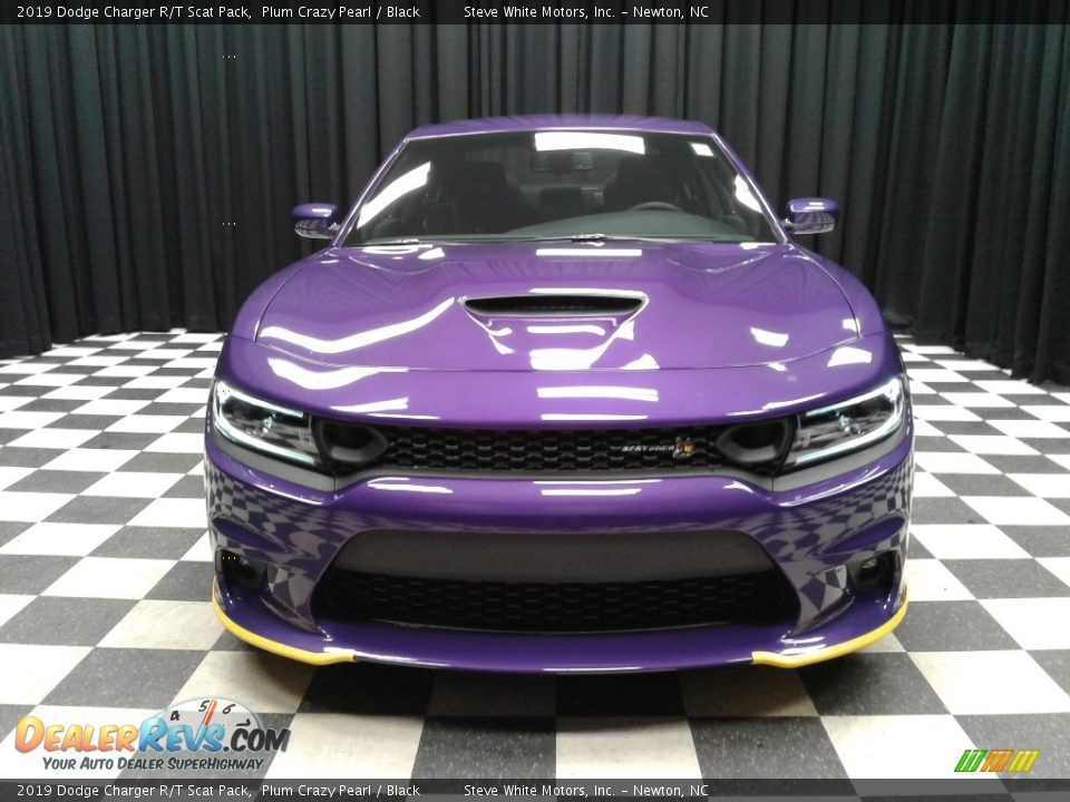 2019 Dodge Charger R/T Scat Pack Plum Crazy Pearl / Black Photo #3