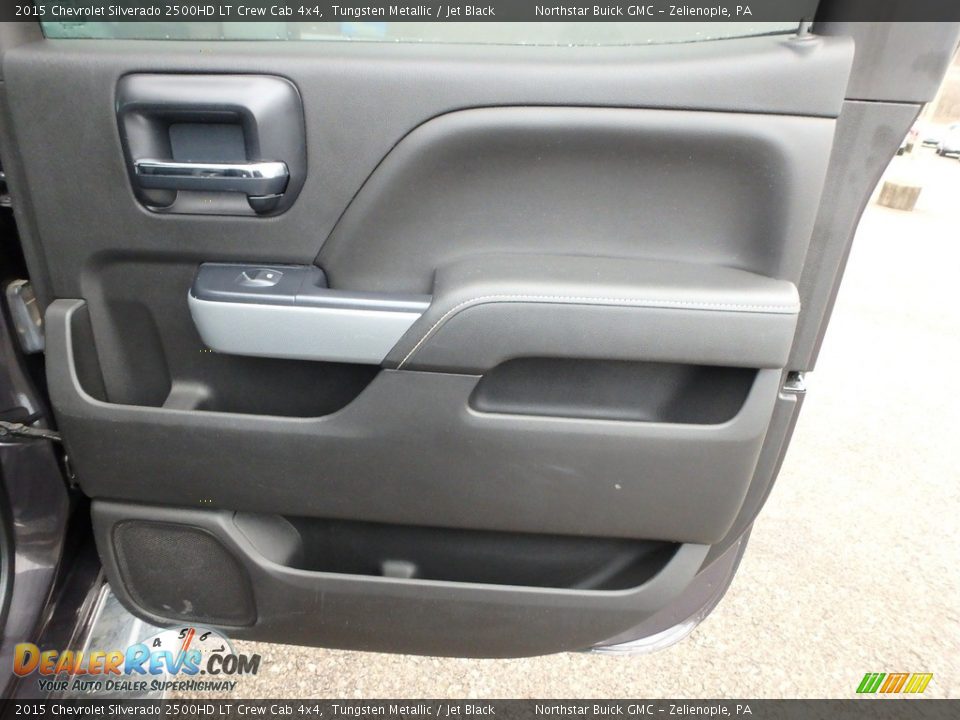 2015 Chevrolet Silverado 2500HD LT Crew Cab 4x4 Tungsten Metallic / Jet Black Photo #7
