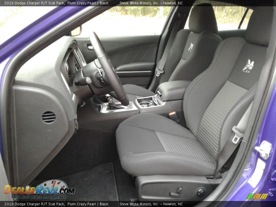 2019 Dodge Charger R/T Scat Pack Plum Crazy Pearl / Black Photo #10