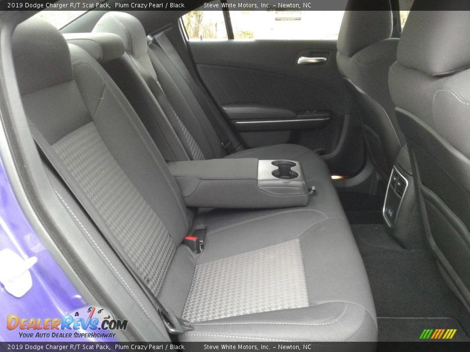 2019 Dodge Charger R/T Scat Pack Plum Crazy Pearl / Black Photo #13