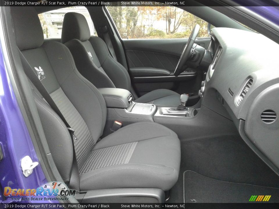 2019 Dodge Charger R/T Scat Pack Plum Crazy Pearl / Black Photo #14