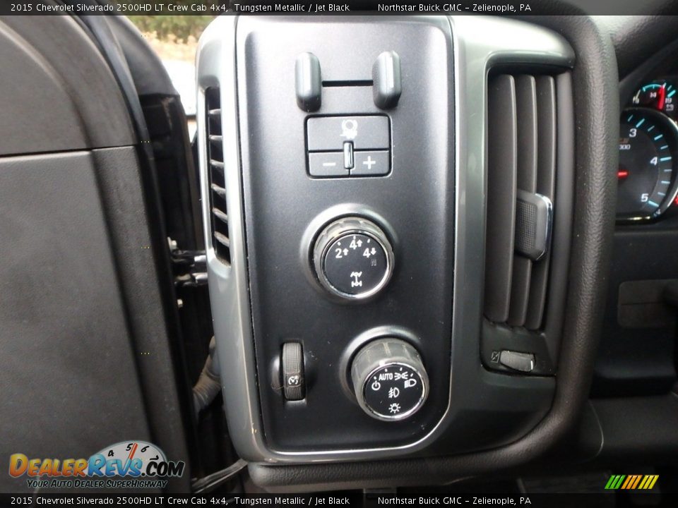 2015 Chevrolet Silverado 2500HD LT Crew Cab 4x4 Tungsten Metallic / Jet Black Photo #19