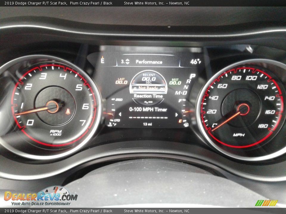 2019 Dodge Charger R/T Scat Pack Plum Crazy Pearl / Black Photo #18