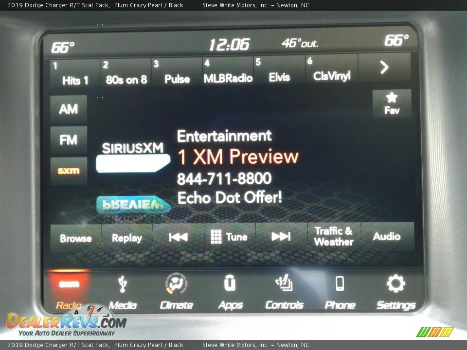 2019 Dodge Charger R/T Scat Pack Plum Crazy Pearl / Black Photo #20