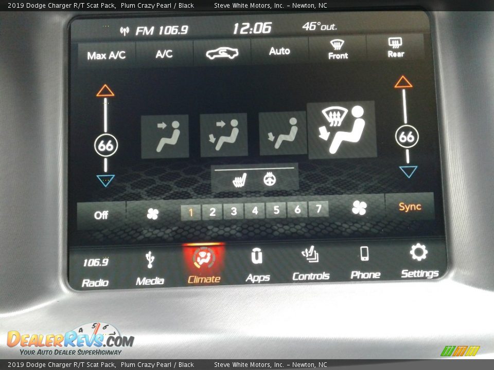 2019 Dodge Charger R/T Scat Pack Plum Crazy Pearl / Black Photo #22