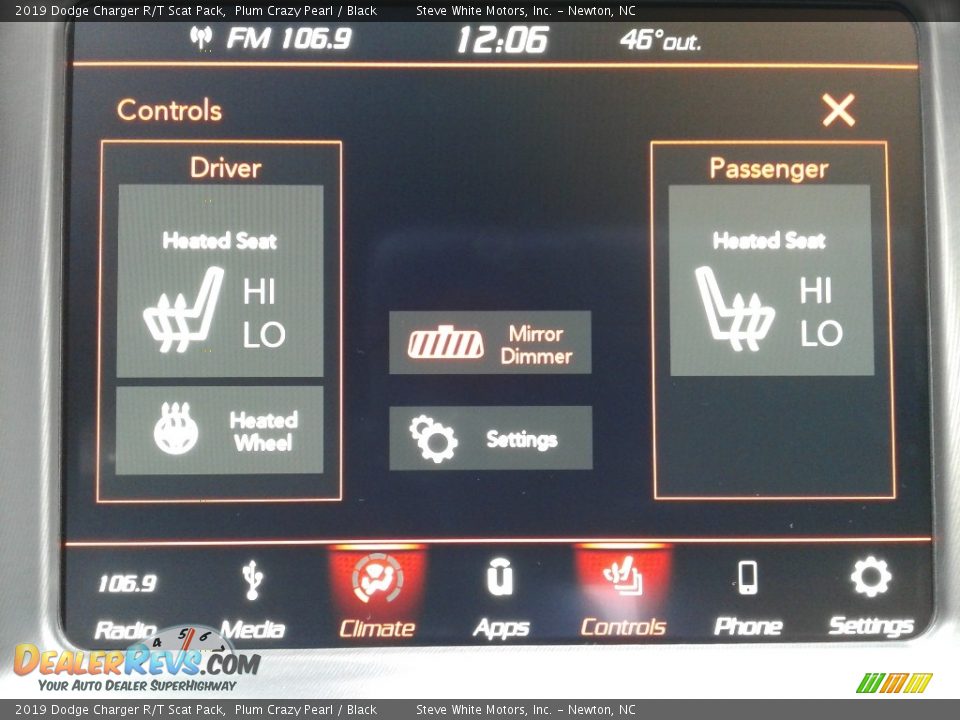 2019 Dodge Charger R/T Scat Pack Plum Crazy Pearl / Black Photo #23