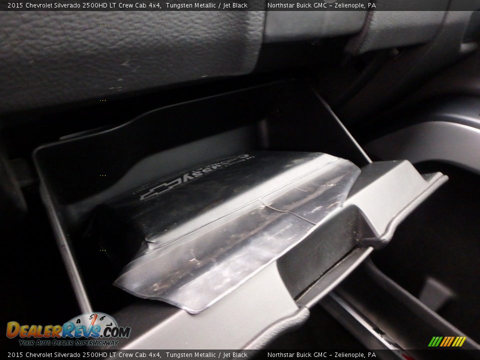 2015 Chevrolet Silverado 2500HD LT Crew Cab 4x4 Tungsten Metallic / Jet Black Photo #29