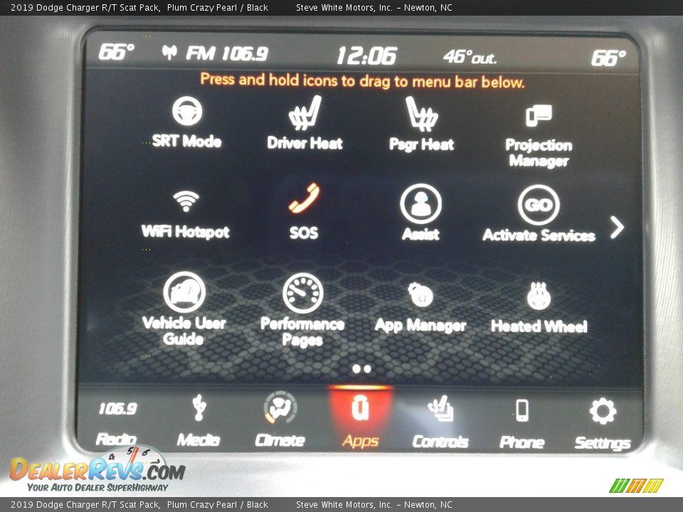 2019 Dodge Charger R/T Scat Pack Plum Crazy Pearl / Black Photo #24