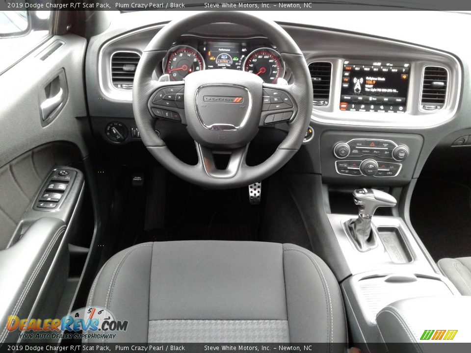 2019 Dodge Charger R/T Scat Pack Plum Crazy Pearl / Black Photo #31