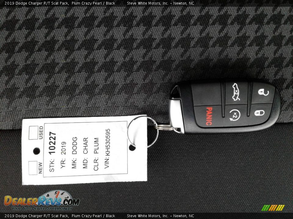 2019 Dodge Charger R/T Scat Pack Plum Crazy Pearl / Black Photo #32