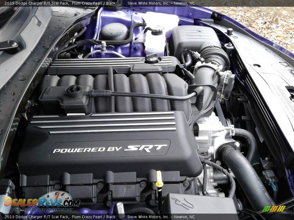 2019 Dodge Charger R/T Scat Pack Plum Crazy Pearl / Black Photo #33