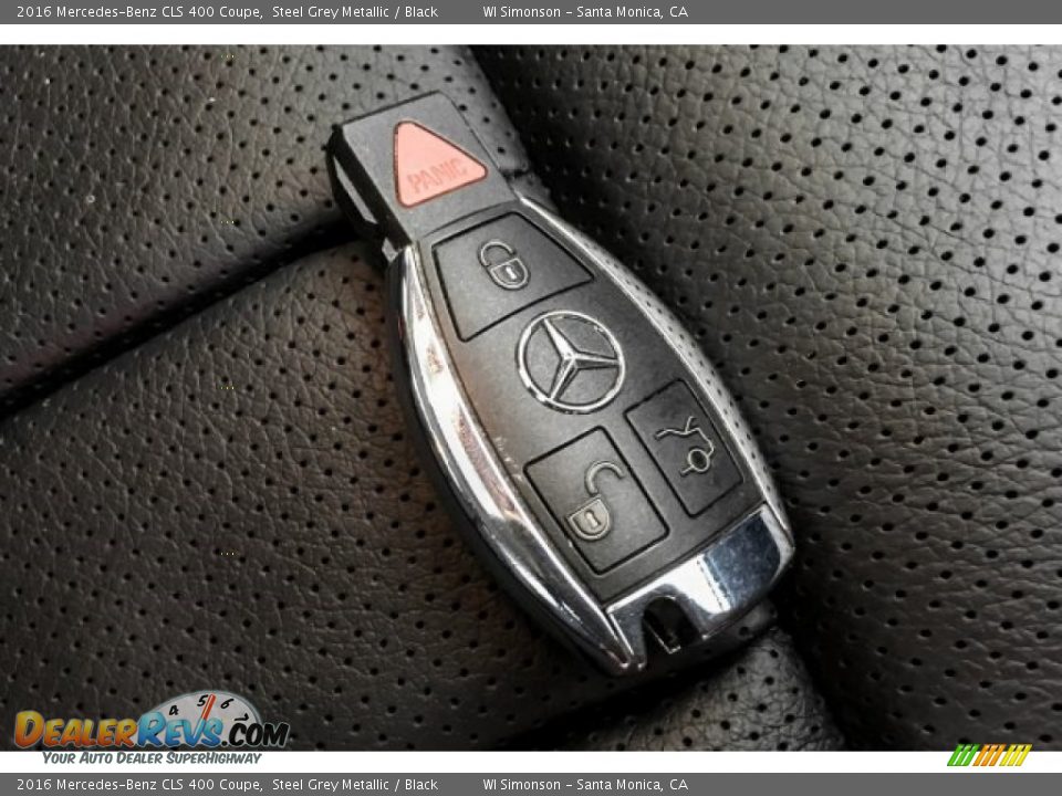 2016 Mercedes-Benz CLS 400 Coupe Steel Grey Metallic / Black Photo #11