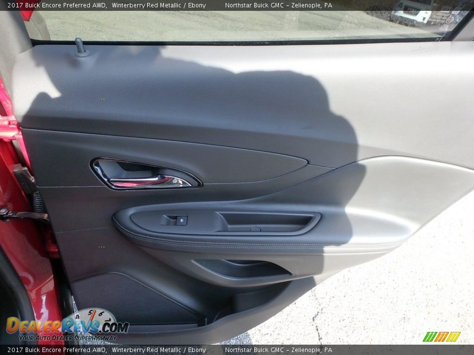 2017 Buick Encore Preferred AWD Winterberry Red Metallic / Ebony Photo #8