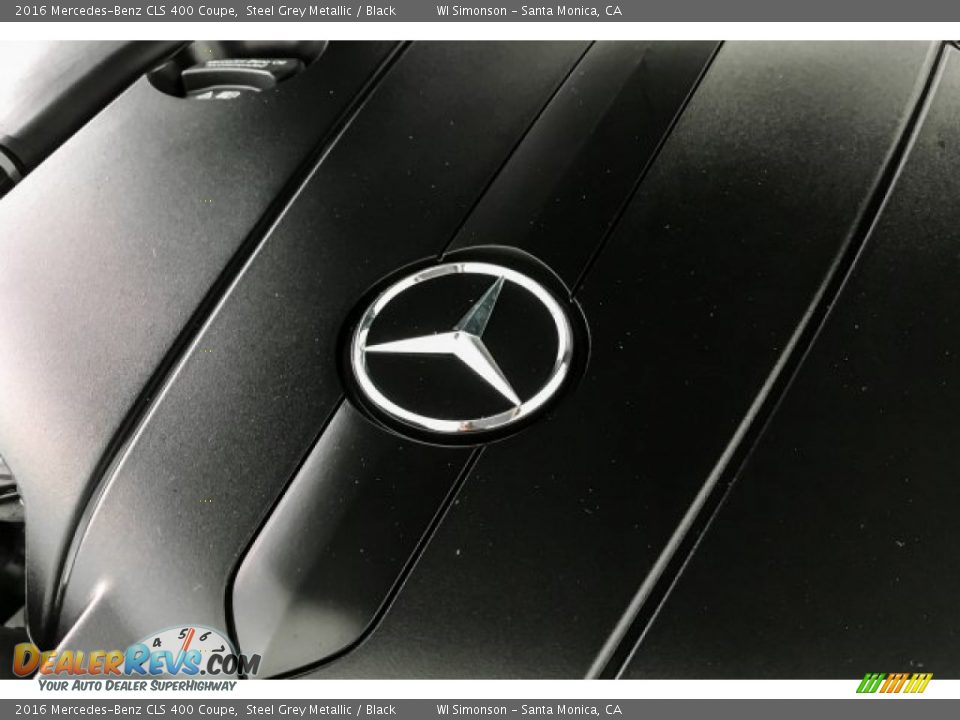 2016 Mercedes-Benz CLS 400 Coupe Steel Grey Metallic / Black Photo #32
