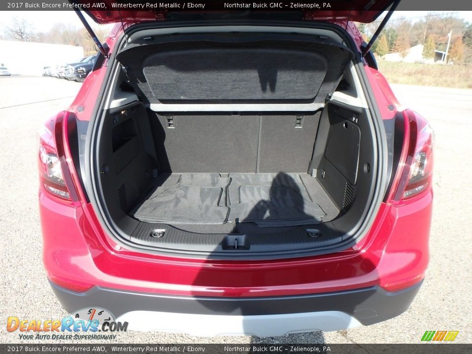 2017 Buick Encore Preferred AWD Winterberry Red Metallic / Ebony Photo #11
