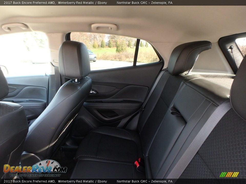 2017 Buick Encore Preferred AWD Winterberry Red Metallic / Ebony Photo #16