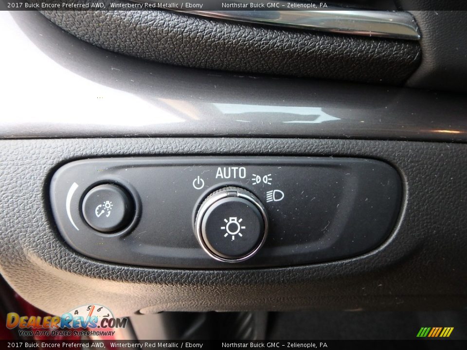 2017 Buick Encore Preferred AWD Winterberry Red Metallic / Ebony Photo #20