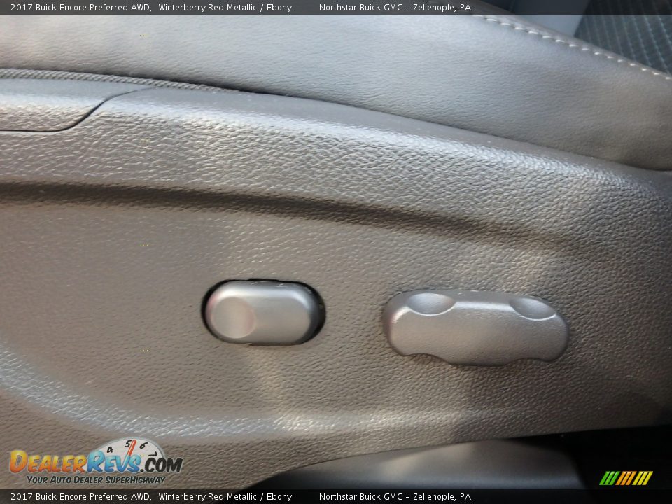 2017 Buick Encore Preferred AWD Winterberry Red Metallic / Ebony Photo #21