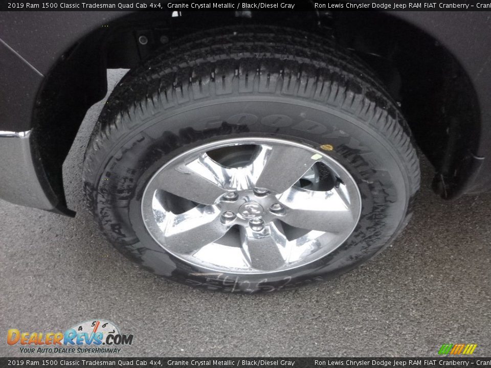2019 Ram 1500 Classic Tradesman Quad Cab 4x4 Granite Crystal Metallic / Black/Diesel Gray Photo #2