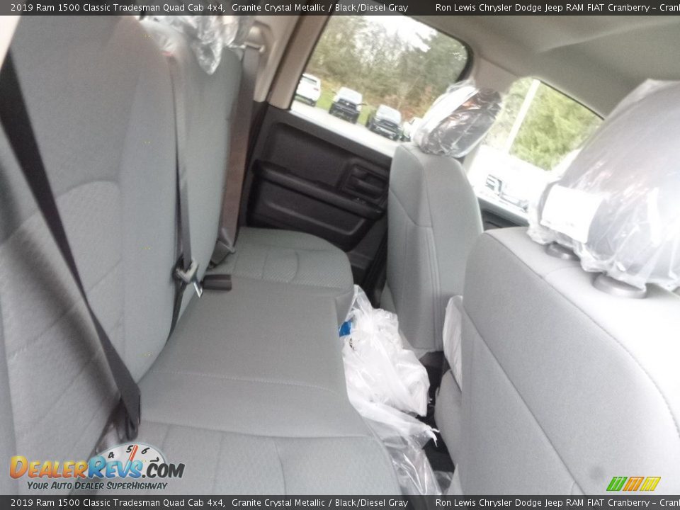 2019 Ram 1500 Classic Tradesman Quad Cab 4x4 Granite Crystal Metallic / Black/Diesel Gray Photo #12