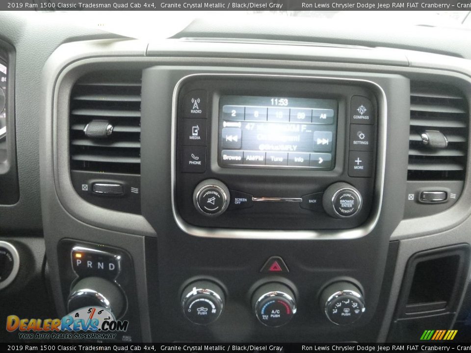 2019 Ram 1500 Classic Tradesman Quad Cab 4x4 Granite Crystal Metallic / Black/Diesel Gray Photo #17
