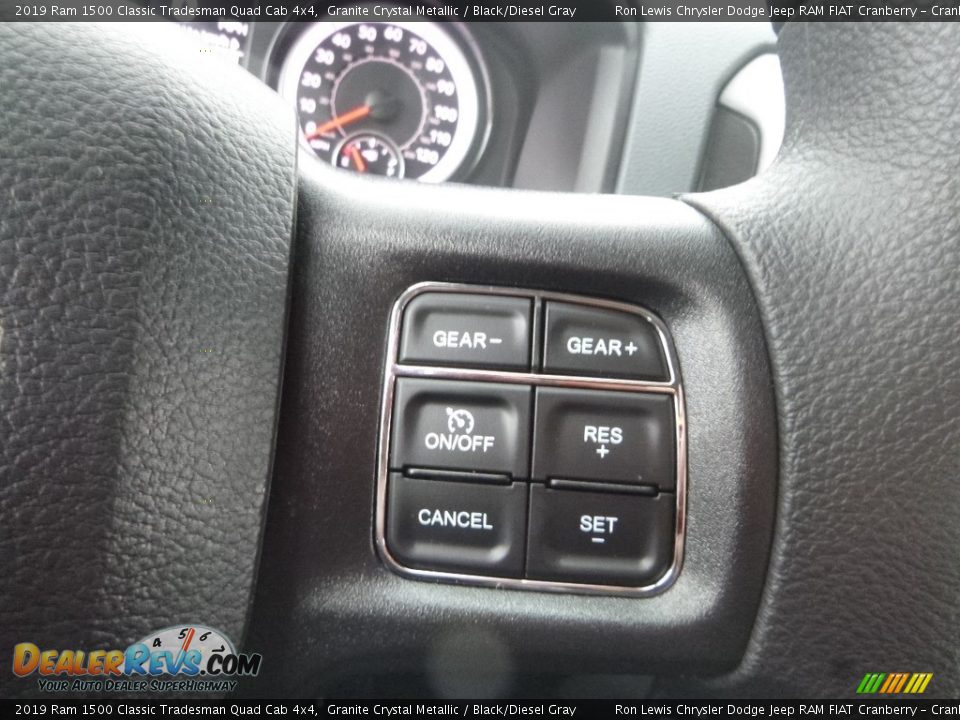 2019 Ram 1500 Classic Tradesman Quad Cab 4x4 Granite Crystal Metallic / Black/Diesel Gray Photo #19