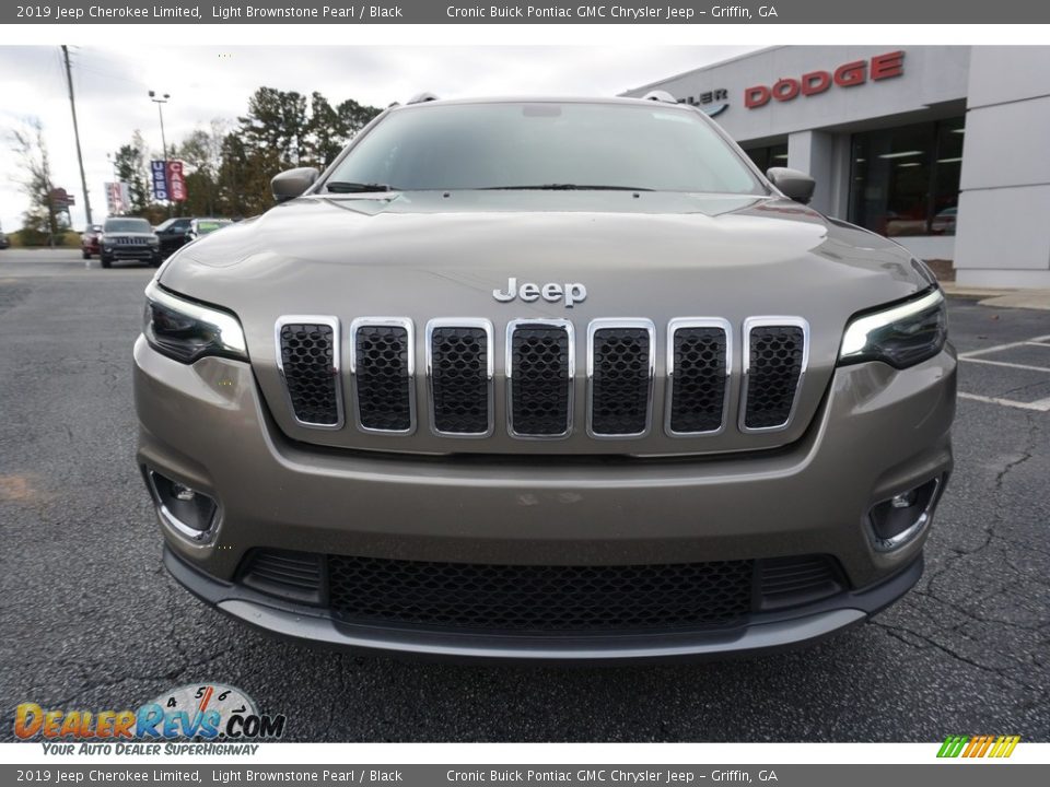 2019 Jeep Cherokee Limited Light Brownstone Pearl / Black Photo #2