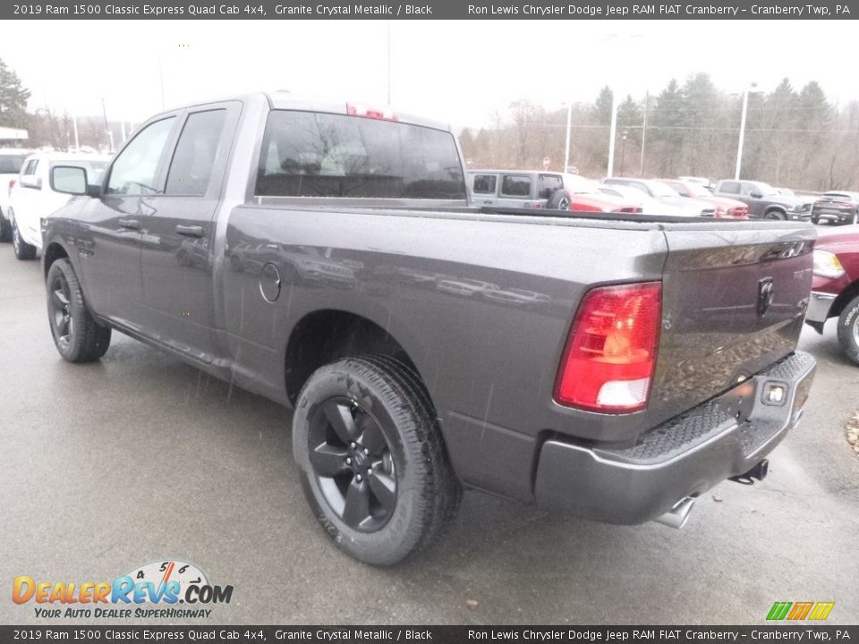 2019 Ram 1500 Classic Express Quad Cab 4x4 Granite Crystal Metallic / Black Photo #3