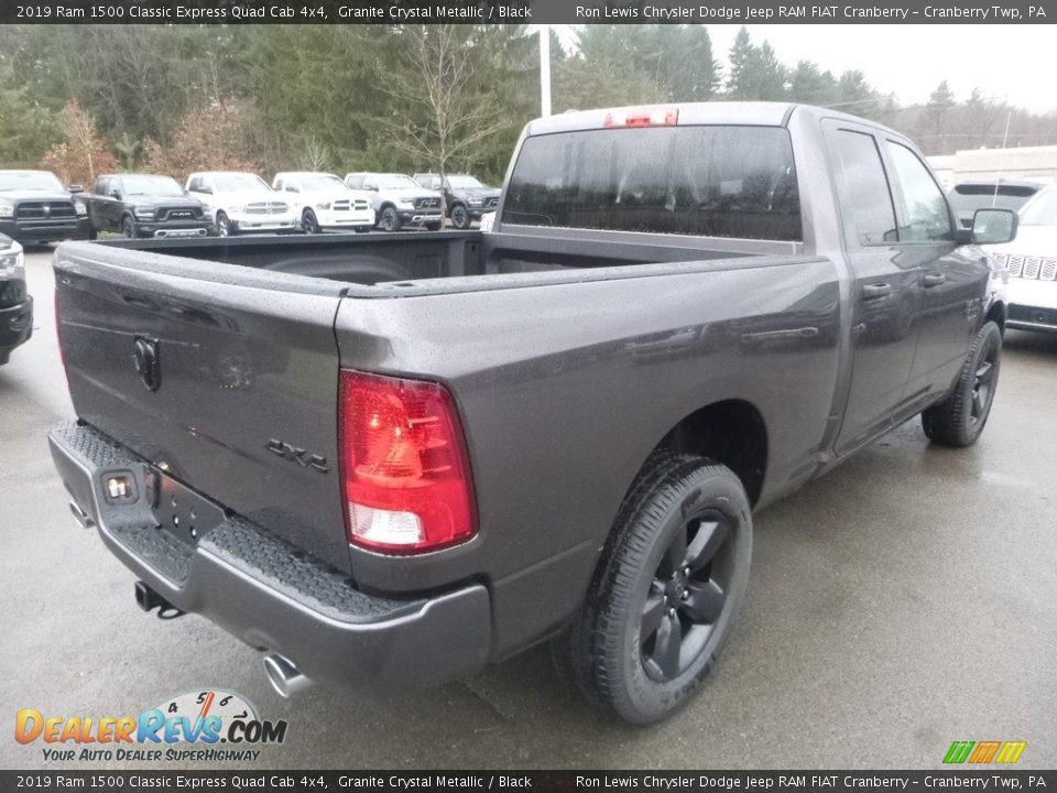 2019 Ram 1500 Classic Express Quad Cab 4x4 Granite Crystal Metallic / Black Photo #5