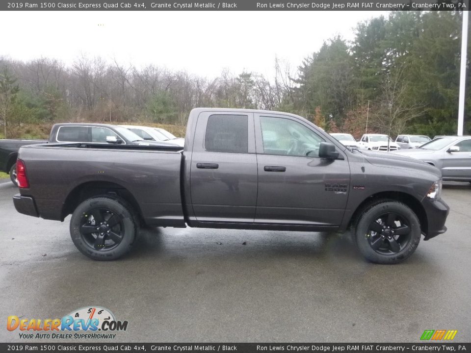 2019 Ram 1500 Classic Express Quad Cab 4x4 Granite Crystal Metallic / Black Photo #6