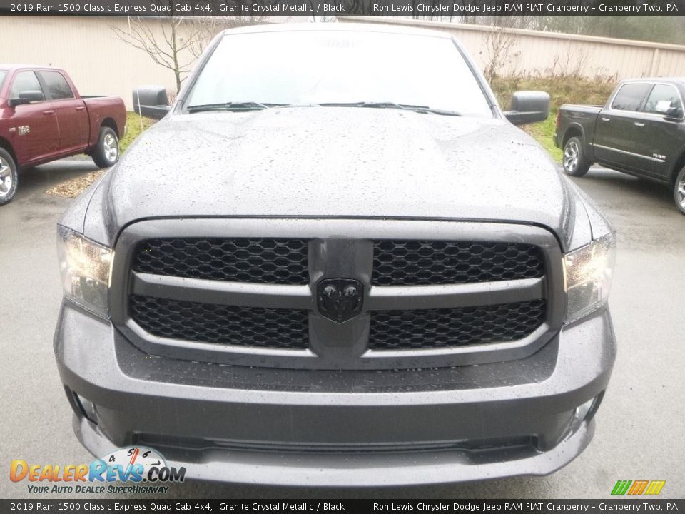 2019 Ram 1500 Classic Express Quad Cab 4x4 Granite Crystal Metallic / Black Photo #8