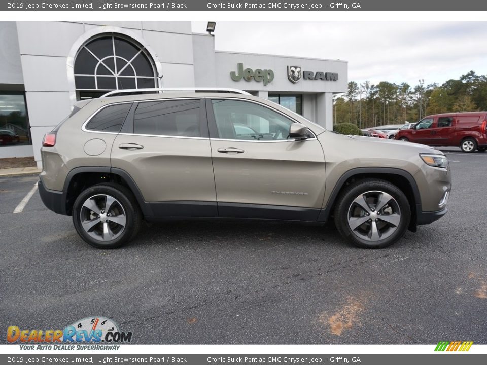 Light Brownstone Pearl 2019 Jeep Cherokee Limited Photo #11