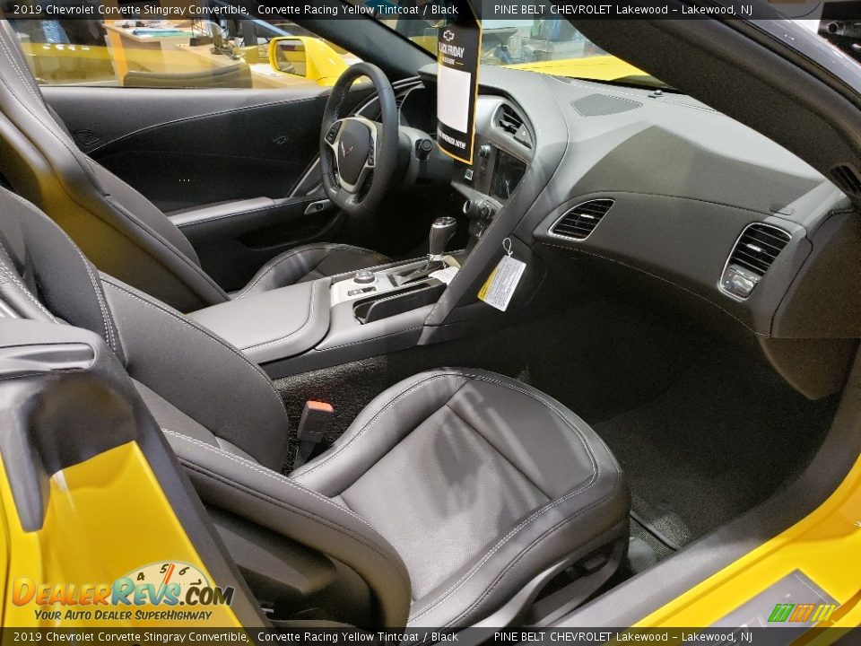 2019 Chevrolet Corvette Stingray Convertible Corvette Racing Yellow Tintcoat / Black Photo #7