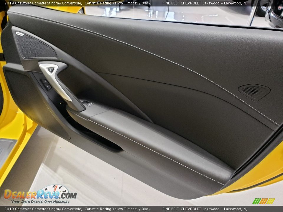 2019 Chevrolet Corvette Stingray Convertible Corvette Racing Yellow Tintcoat / Black Photo #8