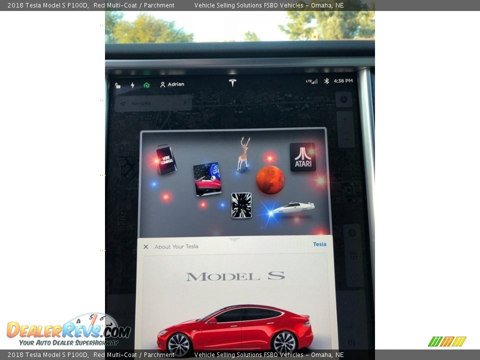 Controls of 2018 Tesla Model S P100D Photo #4