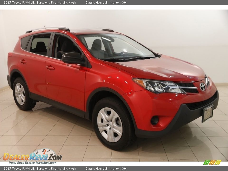 2015 Toyota RAV4 LE Barcelona Red Metallic / Ash Photo #1