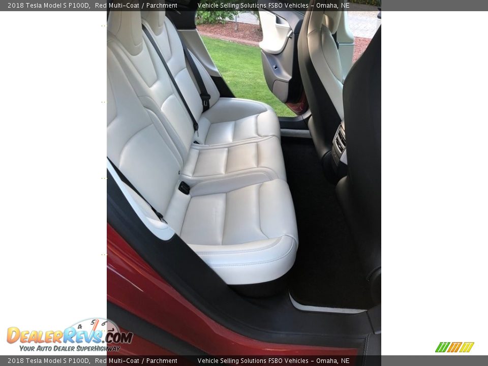 Rear Seat of 2018 Tesla Model S P100D Photo #5