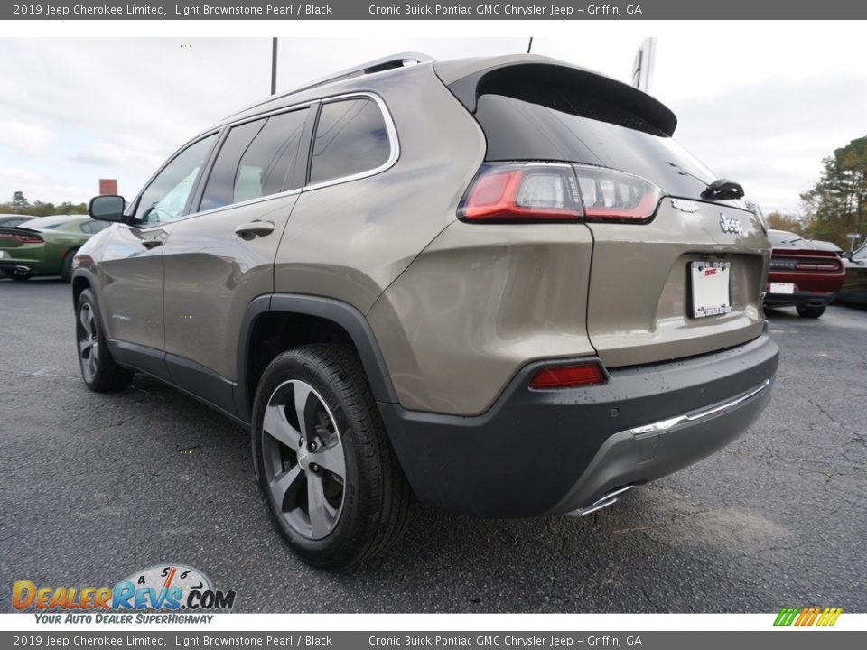 2019 Jeep Cherokee Limited Light Brownstone Pearl / Black Photo #15