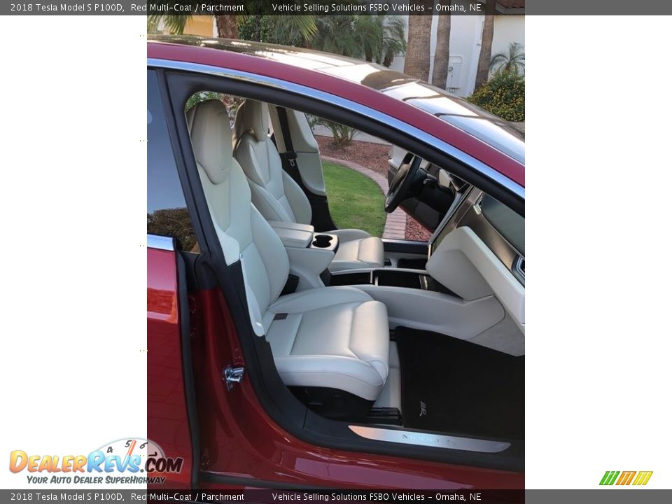 Front Seat of 2018 Tesla Model S P100D Photo #9