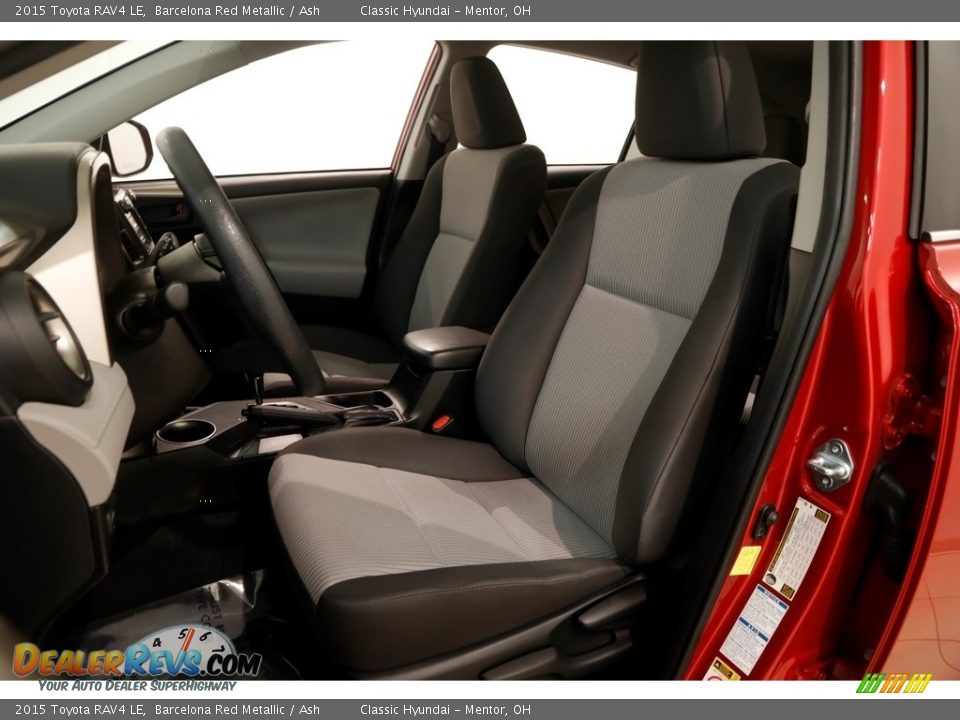 2015 Toyota RAV4 LE Barcelona Red Metallic / Ash Photo #5