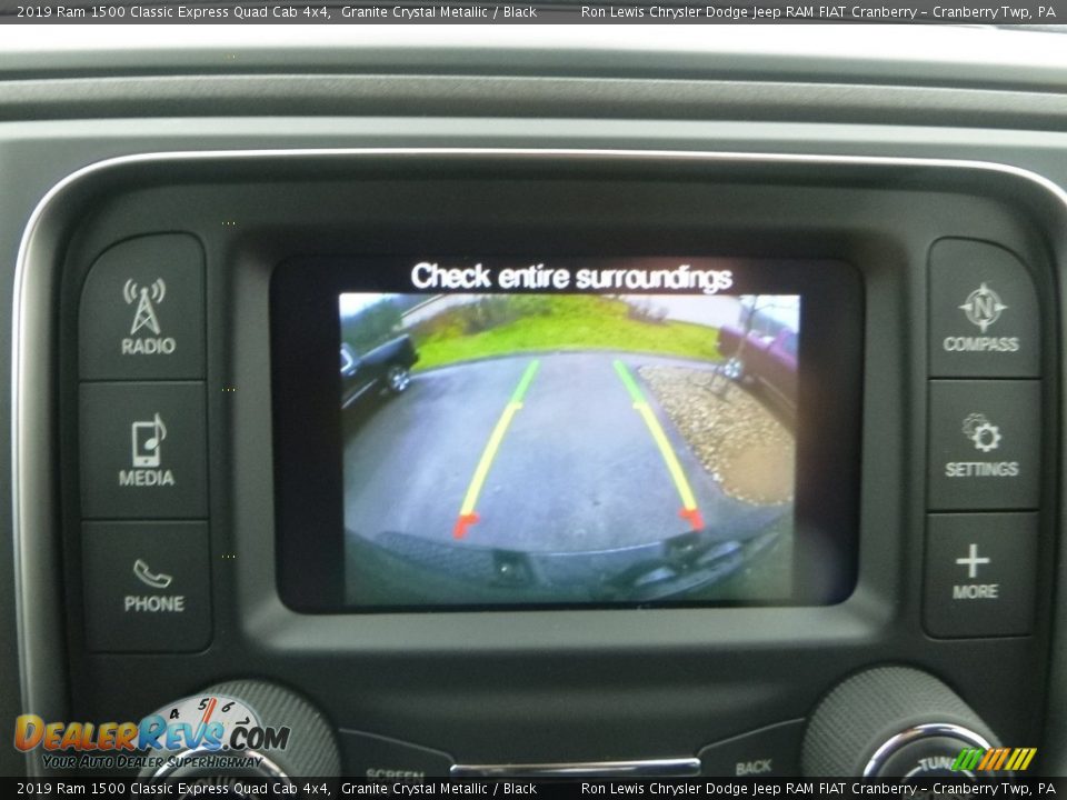 2019 Ram 1500 Classic Express Quad Cab 4x4 Granite Crystal Metallic / Black Photo #17