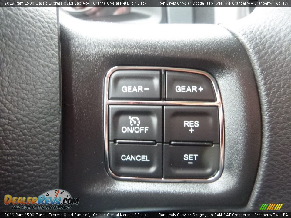 2019 Ram 1500 Classic Express Quad Cab 4x4 Granite Crystal Metallic / Black Photo #18