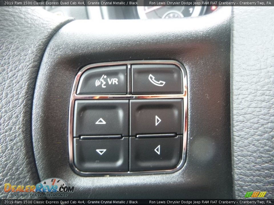 2019 Ram 1500 Classic Express Quad Cab 4x4 Granite Crystal Metallic / Black Photo #19