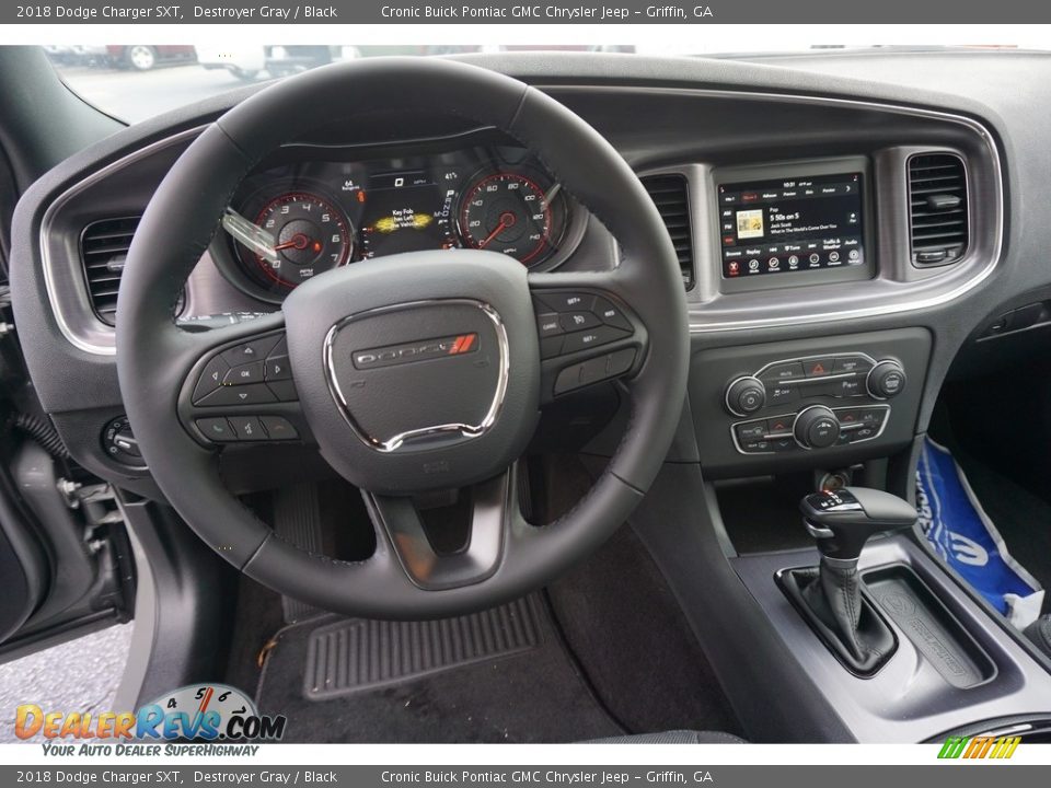 2018 Dodge Charger SXT Destroyer Gray / Black Photo #5