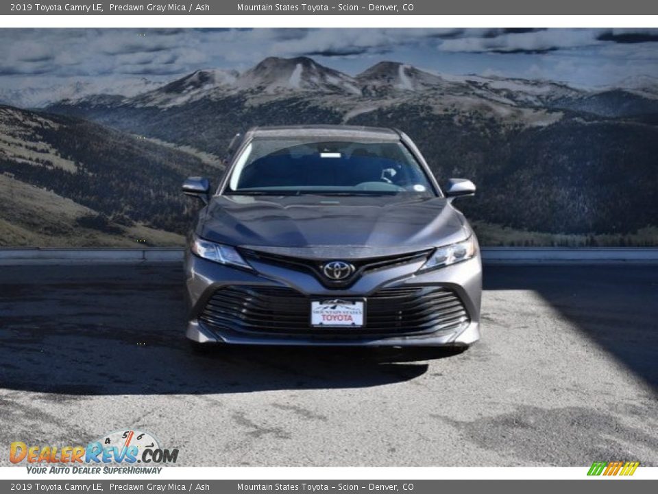 2019 Toyota Camry LE Predawn Gray Mica / Ash Photo #2