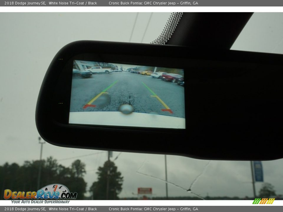 2018 Dodge Journey SE White Noise Tri-Coat / Black Photo #7