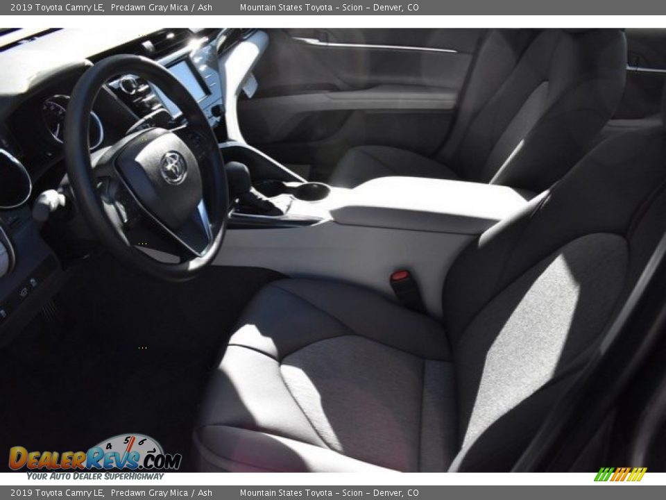 2019 Toyota Camry LE Predawn Gray Mica / Ash Photo #6