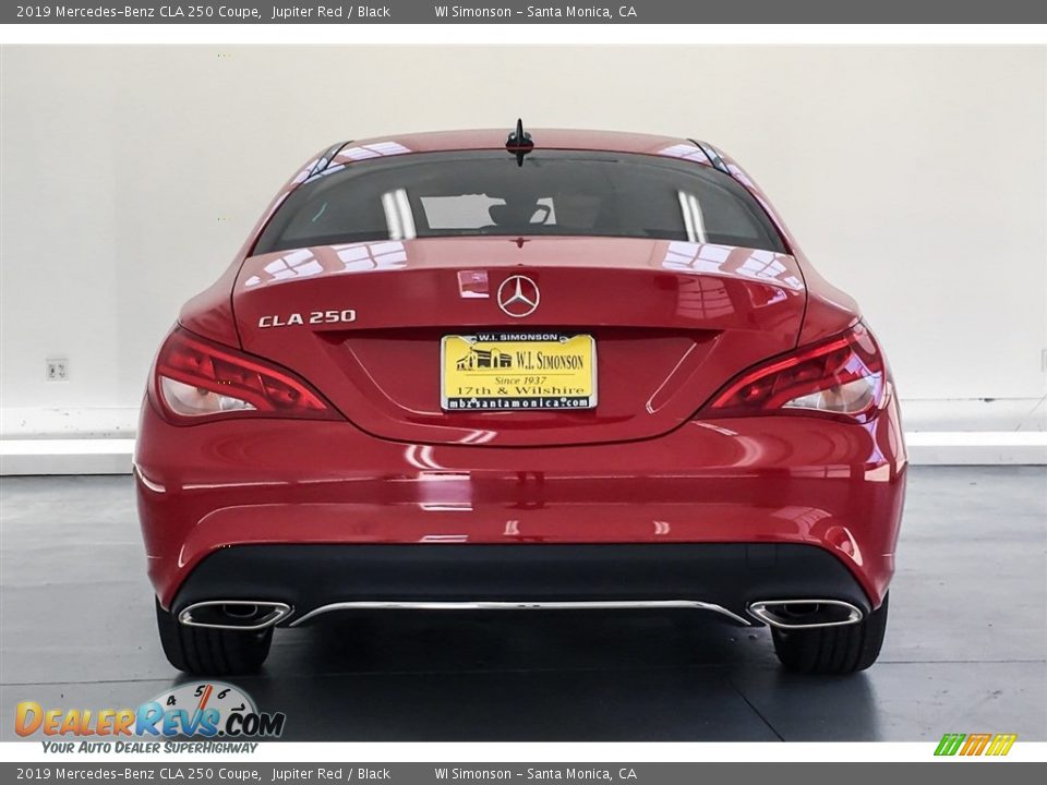 2019 Mercedes-Benz CLA 250 Coupe Jupiter Red / Black Photo #3