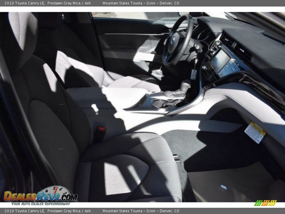2019 Toyota Camry LE Predawn Gray Mica / Ash Photo #12